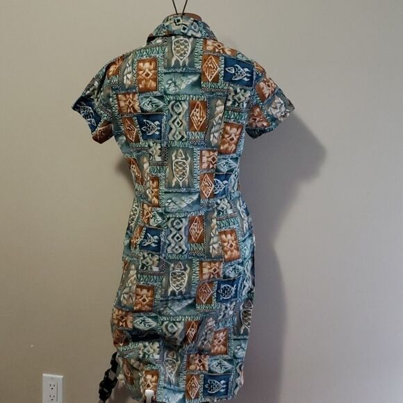 VINTAGE Handmade Pinup Dress size 6 - Picture 5 of 7